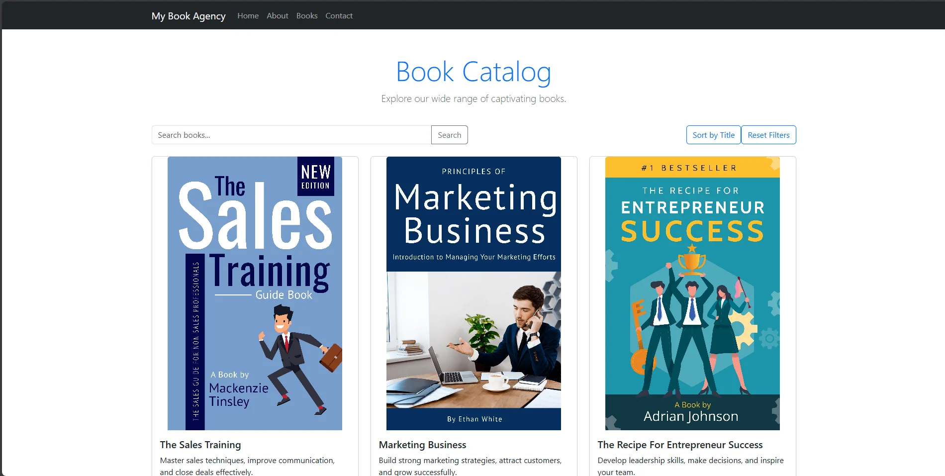 Book Store Shop screenshot